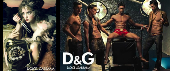 Dolce and Gabbana Print Ad Anaylsis